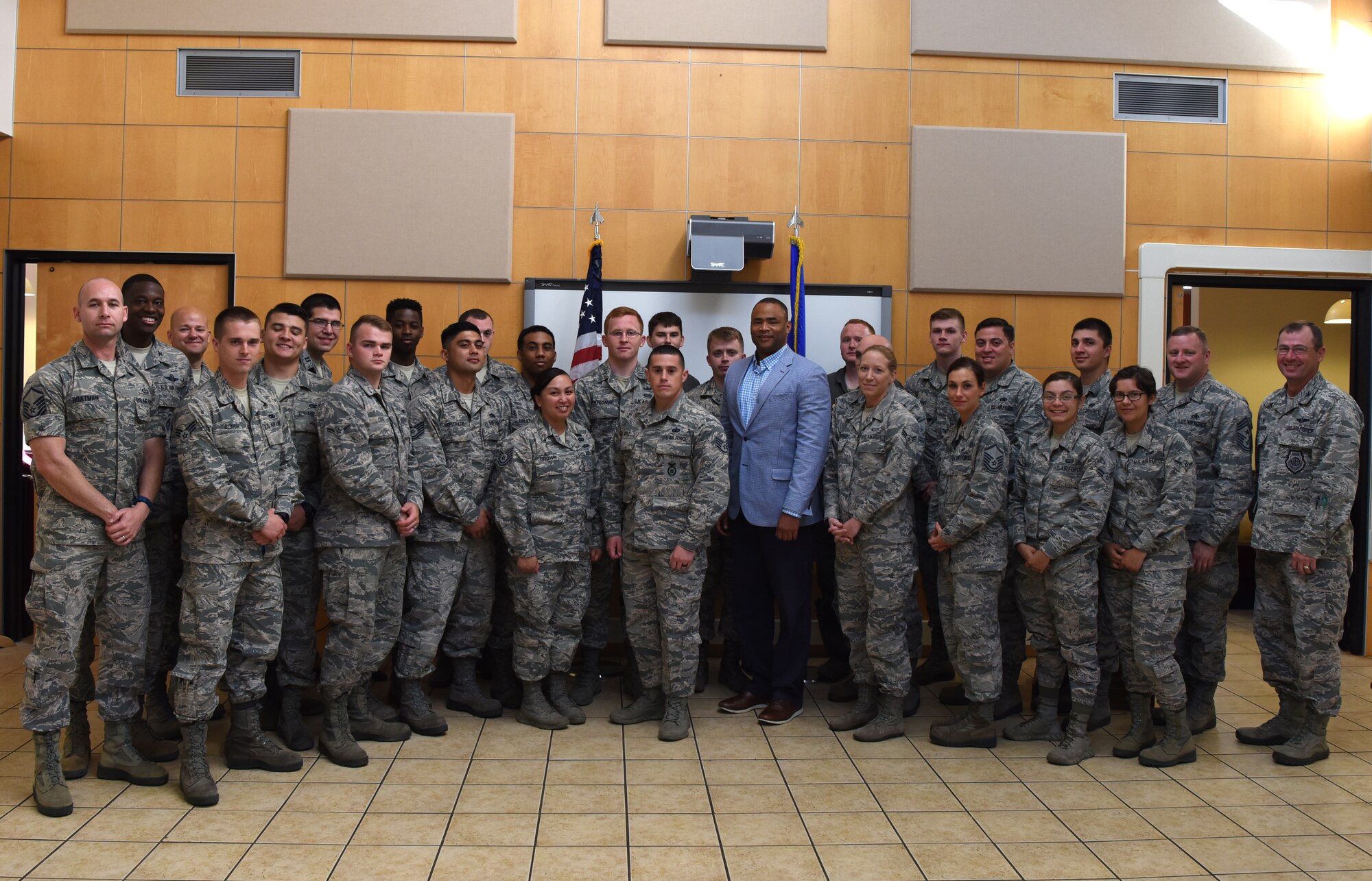 Congressman Veasey visits Dyess