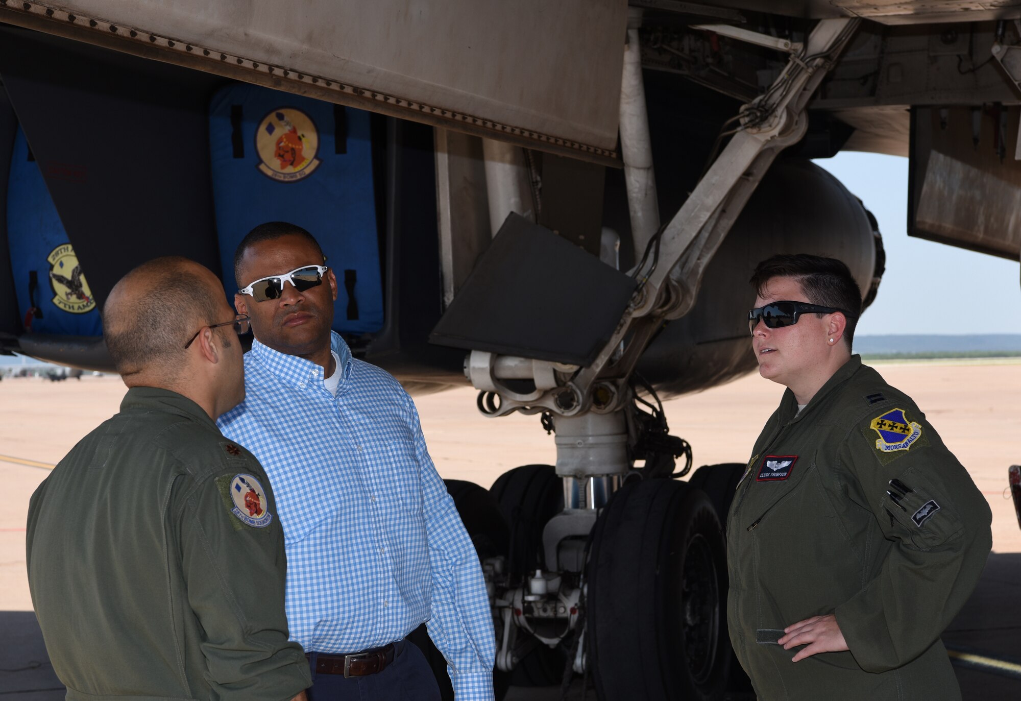 Congressman Veasey visits Dyess
