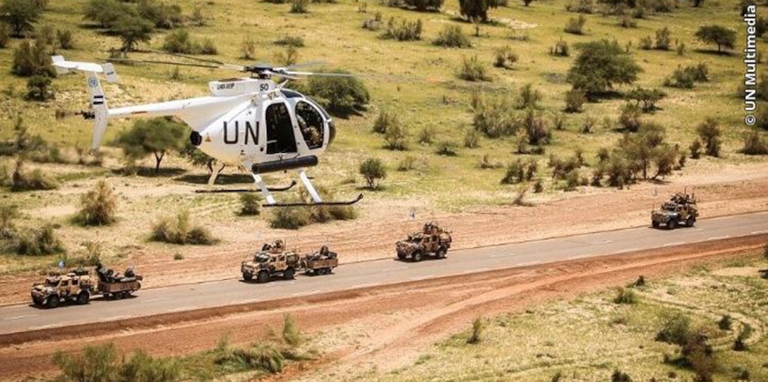 El Salvador contributes military helicopters and a contingent of ninety peacekeepers to peacekeeping efforts in Mali