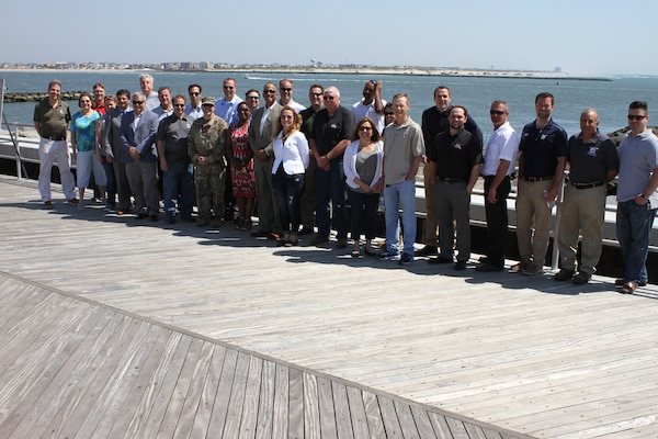 On May 25, 2018, USACE and its partners celebrated the completion of the Absecon Inlet seawall and boardwalk rebuild in Atlantic City, New Jersey. The project accomplishes two goals - reduces the risk of storm damages for the community and restores access to recreational opportunities along the inlet.