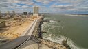 The U.S. Army Corps of Engineers' Philadelphia District and its contractor built two sections of a seawall and rebuilt portions of the Atlantic City boardwalk along the Absecon Inlet in Atlantic City, N.J. Work was completed in April of 2018 and is designed to reduce damages from coastal storms.