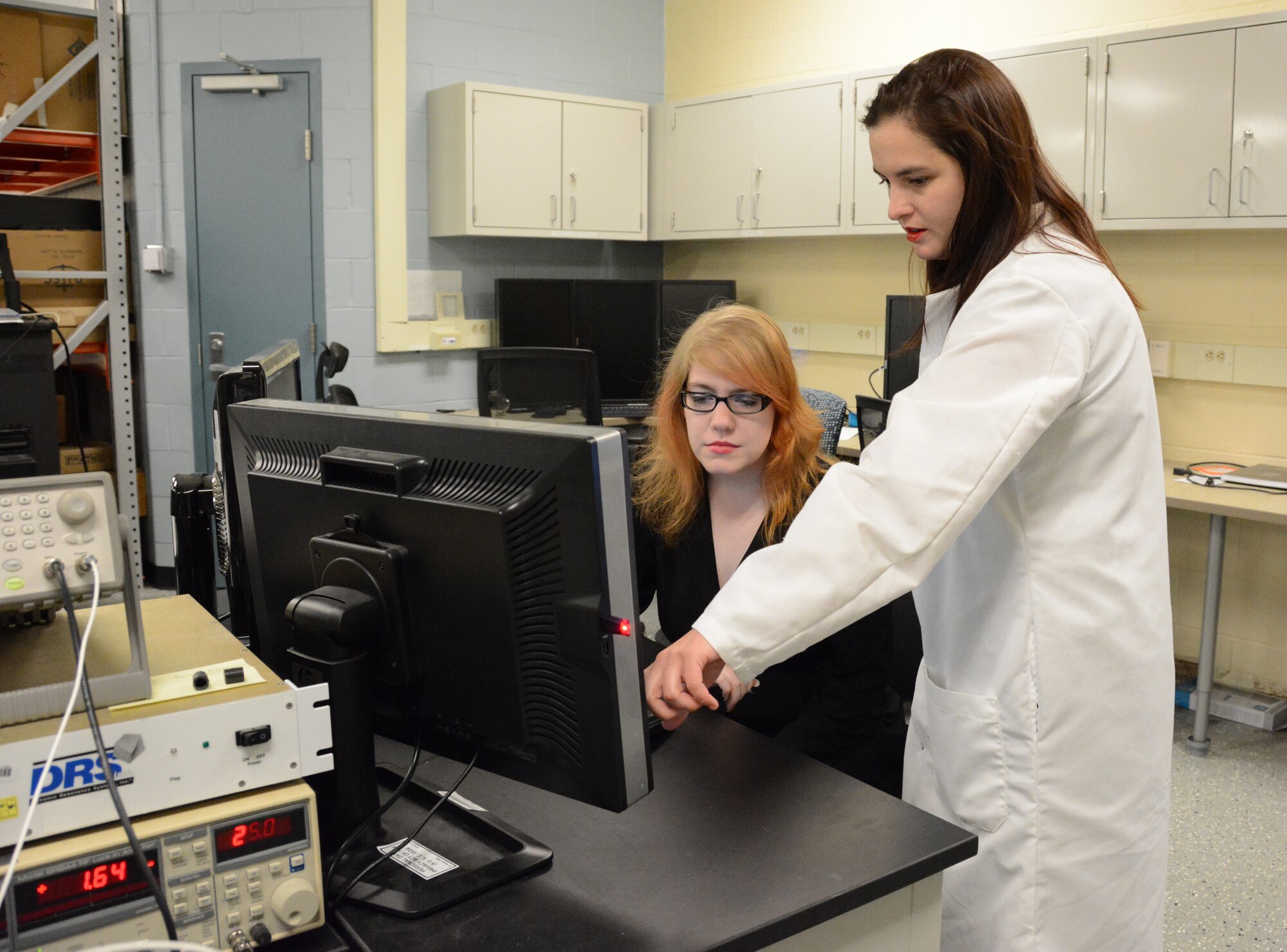 Female scientists in laboratory