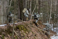 C Troop, 1-172nd CAV, 86th IBCT (MTN), practiced moving, setting up objective rally points, and reconnoitering an area as a platoon.