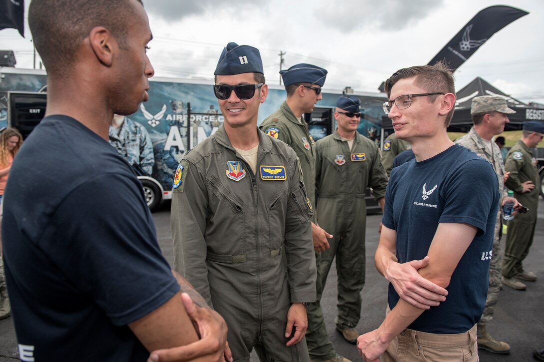 Team Seymour Airmen honored during NASCAR race
