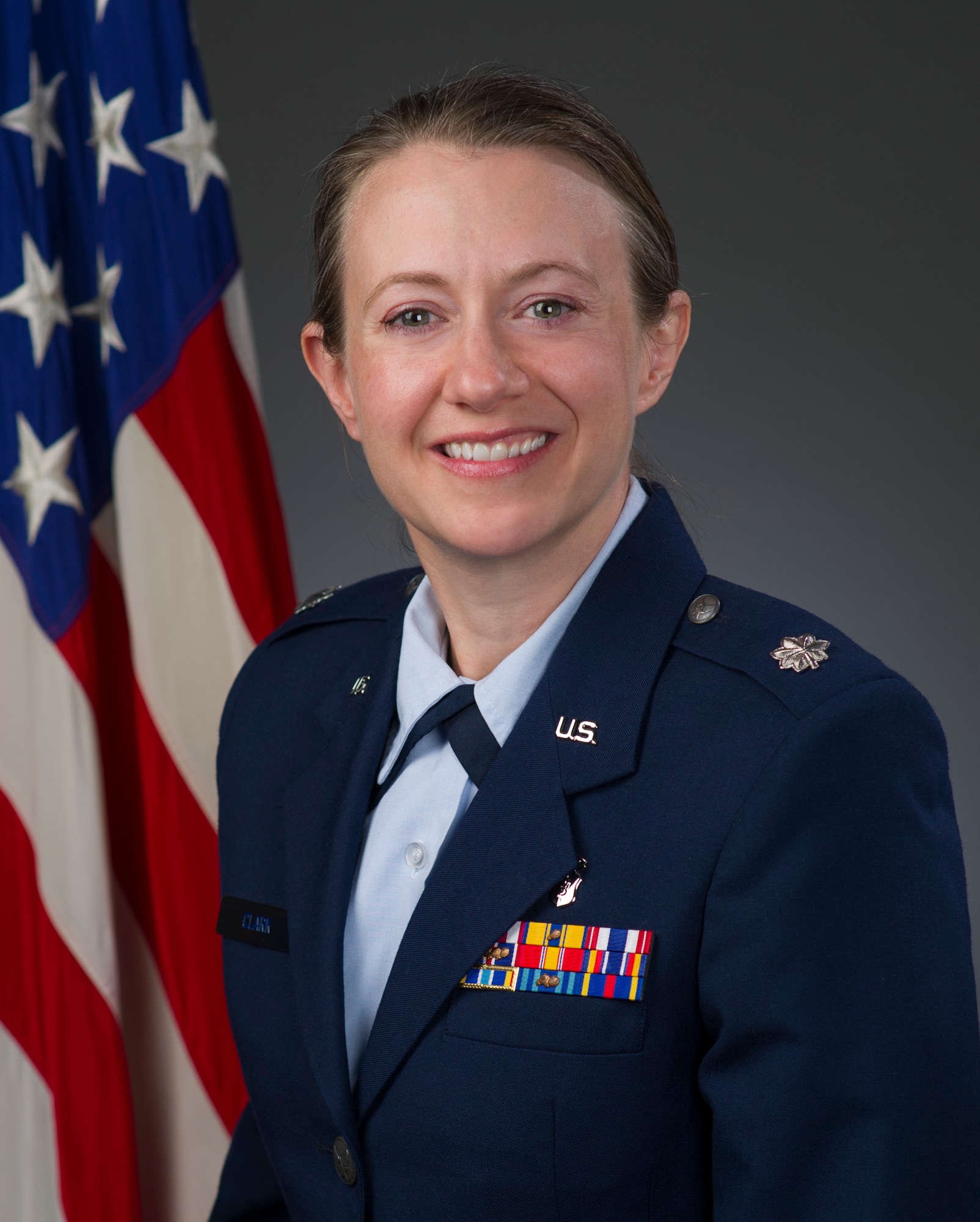 Lt. Col. Heidi Clark, official photo, U.S. Air Force