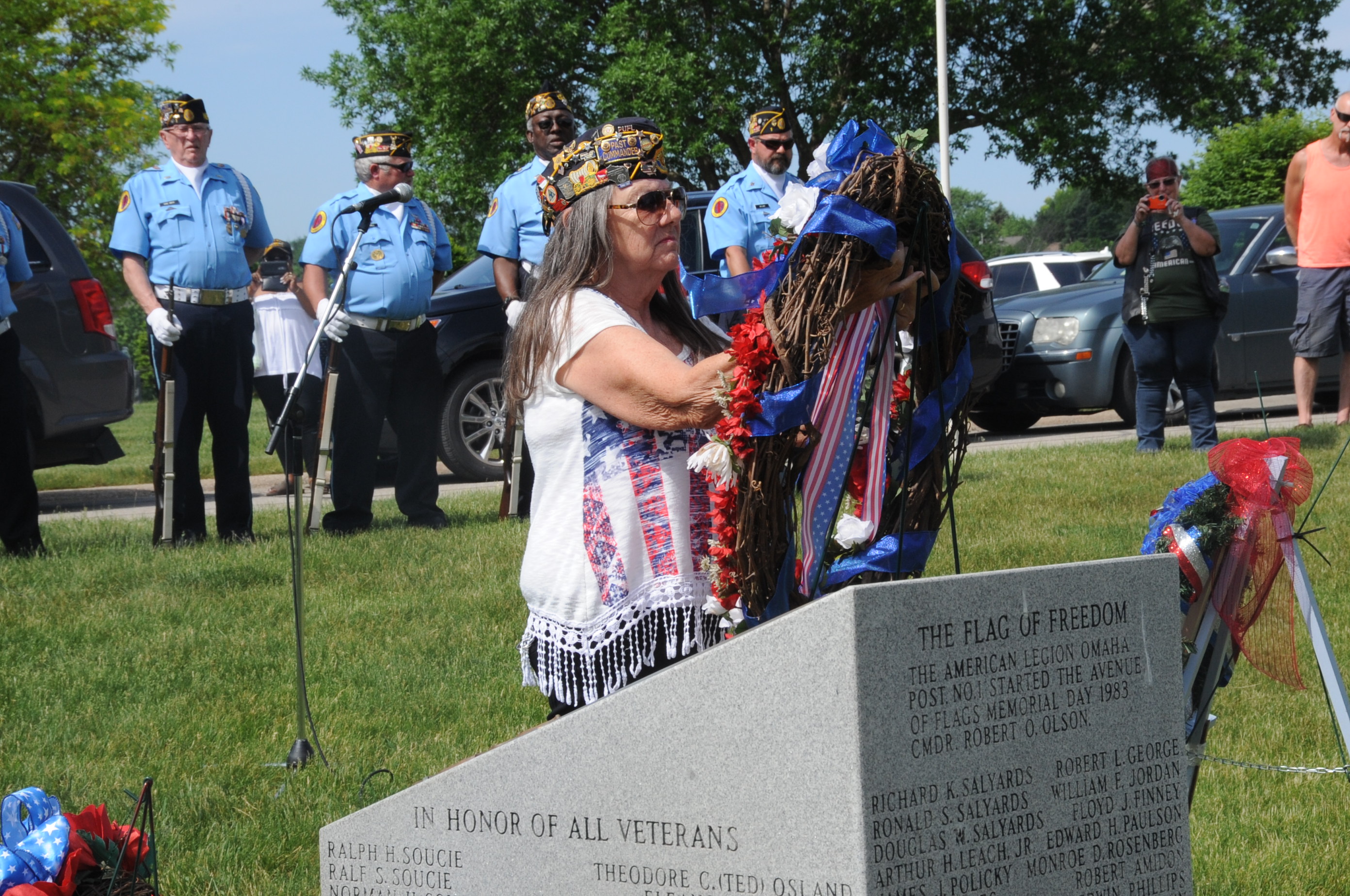 leaders participate in Memorial Day Events