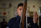 U.S. Air Force Airman First Class Mario Hernandez, 60th Medical Operations Squadron aerospace medical technician, practices firing party movements May 18, 2018 at the Honor Guard Building at Travis Air Force Base, Calif. Travis’ Honor Guard covers 45,000 sq. miles to include four National cemeteries, two Veterans Administration cemeteries and every private resting area between. (U.S. Air Force photo by Airman 1st Class Jonathon D. A. Carnell)