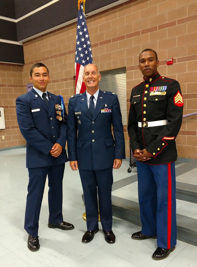 Paul Dubro, a student at Canyon Springs High School of North Las Vegas, Nevada, was selected to attend the Summer Leadership and Character Development Academy in the summer of 2018. The goal of SLCDA, hosted by the United States Marine Corps, is to return students back to their communities more confident, selfless and better equipped to improve the lives of those around them. High school sophomores and juniors are selected to participate in this six day leadership and character developing training based on grade point average, participation in athletics, leadership and service-oriented activities. They also need to show that they are physically strong, possess leadership traits, strong moral and ethical standards. (Courtesy photo)