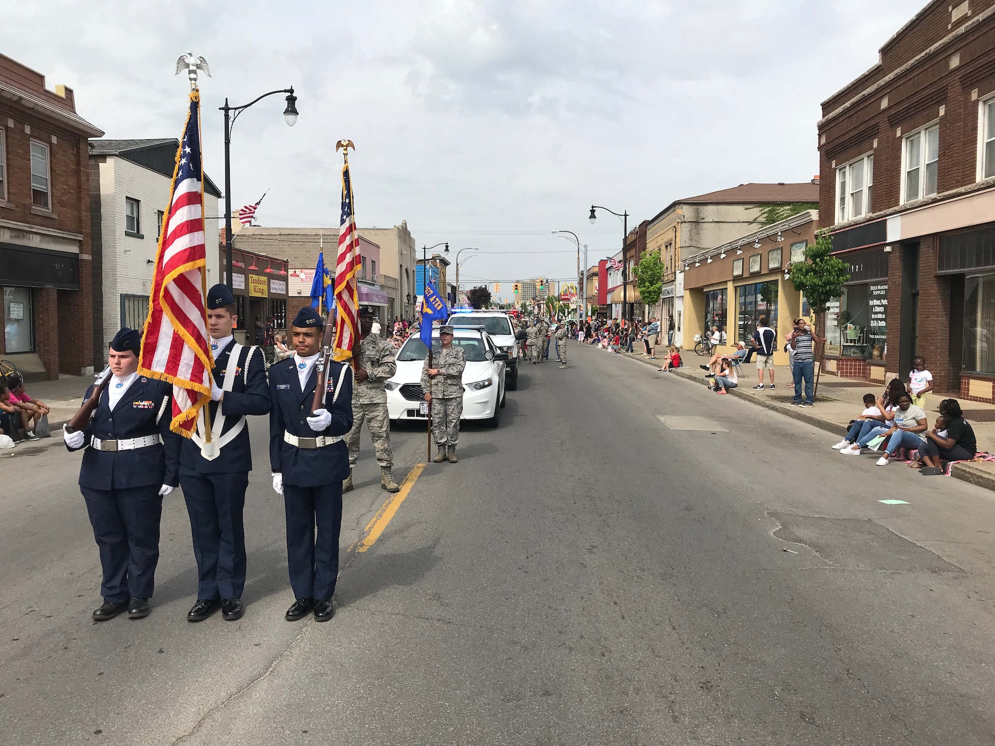 Air Base participates in community parade