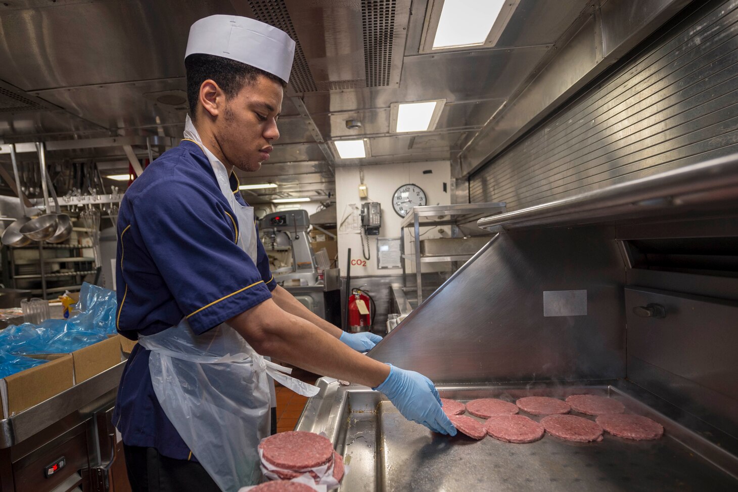 Cooking For His Shipmates, Bettering Himself > United States Navy ...