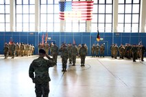 Soldiers in formation