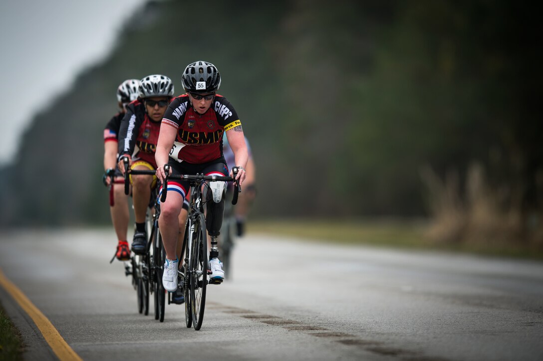 2018 Marine Corps Trials cycling competition