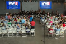 The Marine Forces Reserve Band performs during a Memorial Day Remembrance ceremony at the World War II Museum in New Orleans, May 26, 2018. The ceremony was an opportunity for the band to perform in honor of the men and women who have given the ultimate sacrifice for their nation.  (U.S. Marine Corps photo by Lance Cpl. Melany Vasquez/ Released)