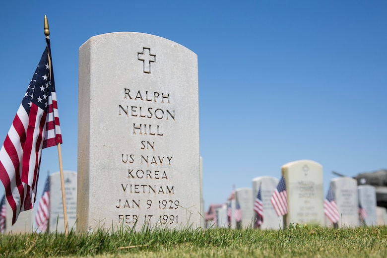 U.S. Marine Corps Col. David A. Suggs, the commanding officer of Marine Corps Air Station Yuma, Ariz., attends the Sunset Vista Memorial Day Ceremony in Yuma, Ariz., May 28, 2018. Col. Suggs participated in the ceremony as a guest speaker, commemorating our fallen comrades and honoring those who have fallen in the line of duty. (U.S. Marine Corps photo by Sgt. Allison Lotz)