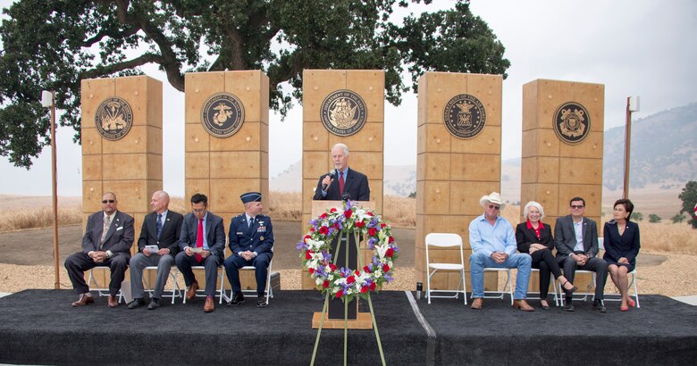Brig. Gen. Carl Schaefer, 412th Test Wing commander, was among several distinguished guests who came to honor the men and women who gave their lives in the fight for freedom at Bakersfield National Cemetery May 26.