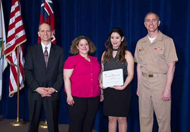 Computer engineer wins NUWC Newport’s Helen Martha Sternberg Award