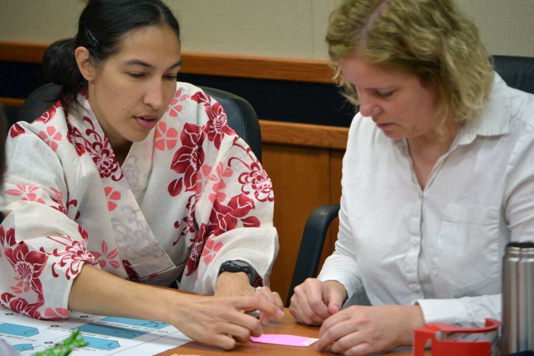 In honor of Asian Pacific American Heritage Month District staff got hands on learning during an Origami Class May 15. The class was part of Spirit Week focusing on different cultures each day.