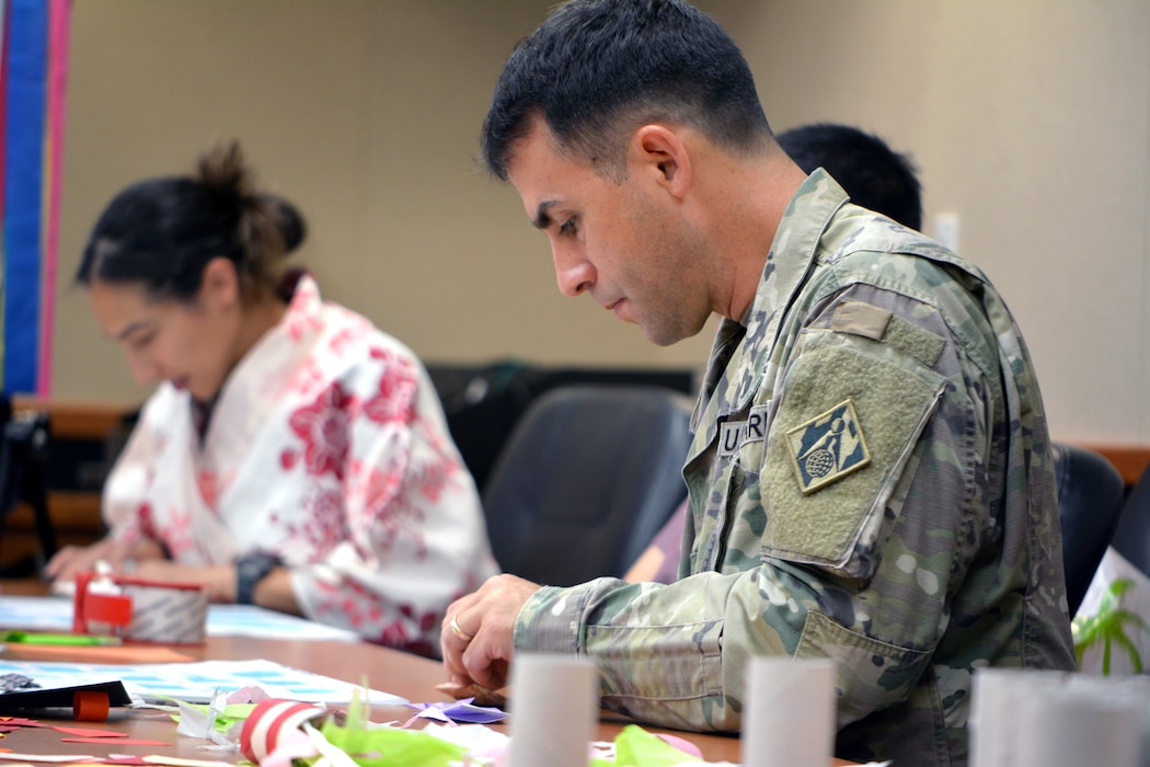 In honor of Asian Pacific American Heritage Month District staff got hands on learning during an Origami Class May 15. The class was part of Spirit Week focusing on different cultures each day.