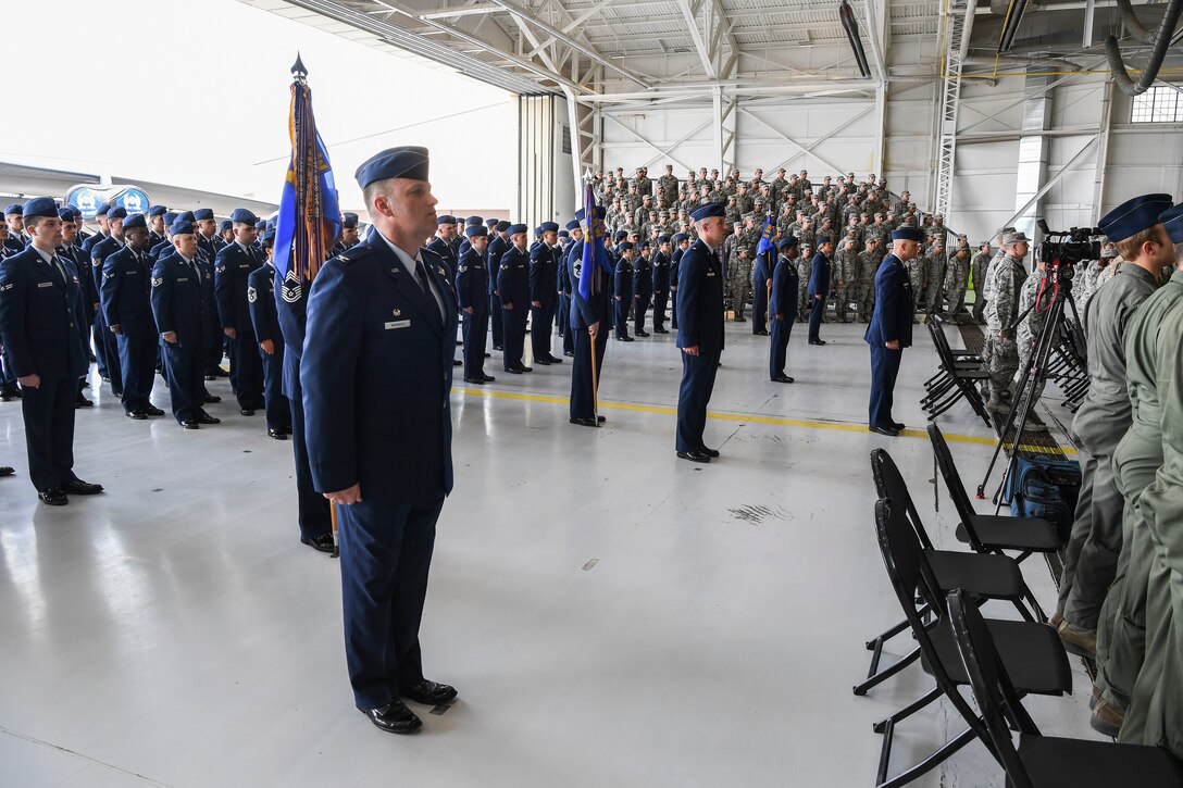 Team Minot welcomed the new 5th BW commander, Col. Bradley Cochran, at Minot Air Force Base, North Dakota, May 31, 2018.