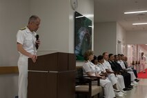 Robert M. Casey Naval Family Branch Clinic Iwakuni staff celebrate grand opening