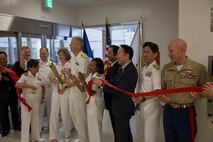 Robert M. Casey Naval Family Branch Clinic Iwakuni staff celebrate grand opening