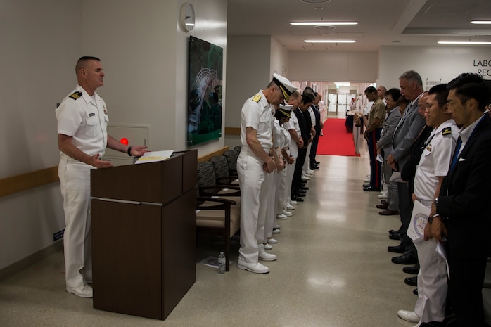 Robert M. Casey Naval Family Branch Clinic Iwakuni staff celebrate grand opening