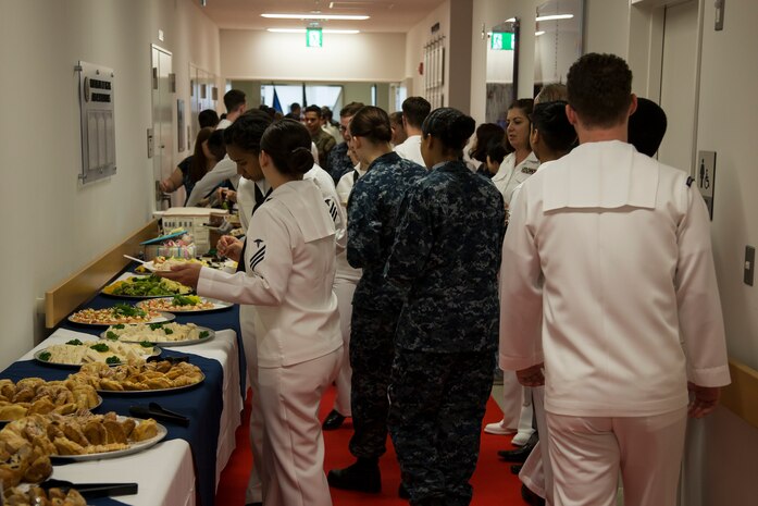 Robert M. Casey Naval Family Branch Clinic Iwakuni staff celebrate grand opening