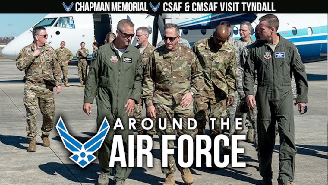 Around the Air Force: Chapman Memorial / CSAF & CMSAF Tyndall AFB visit