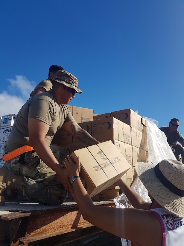 Army Reserve answers call for Typhoon Yutu disaster support relief