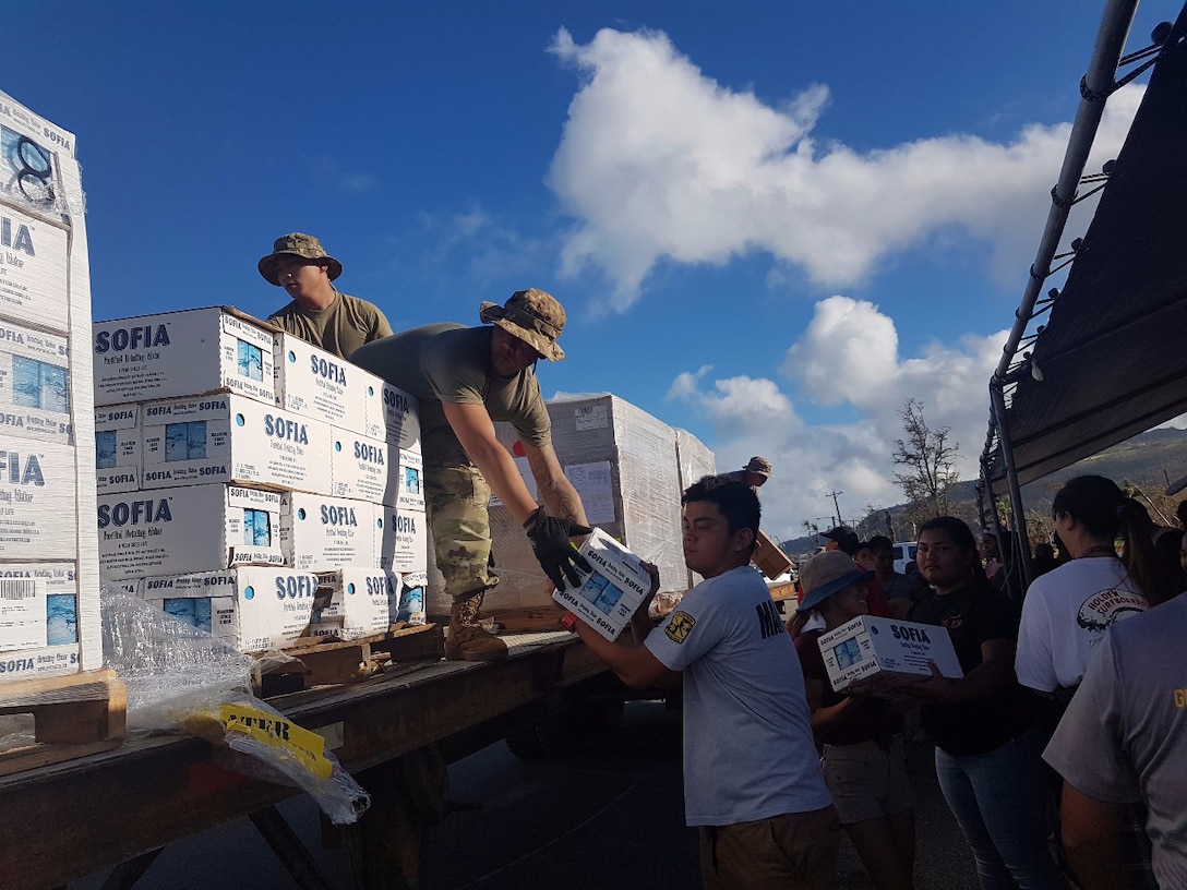 Army Reserve answers call for Typhoon Yutu disaster support relief