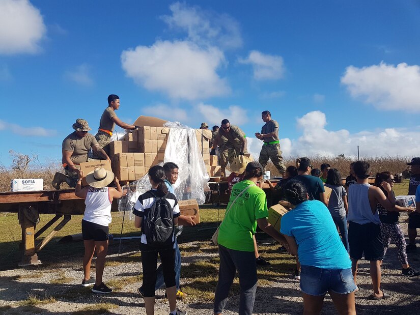 Army Reserve answers call for Typhoon Yutu disaster support relief