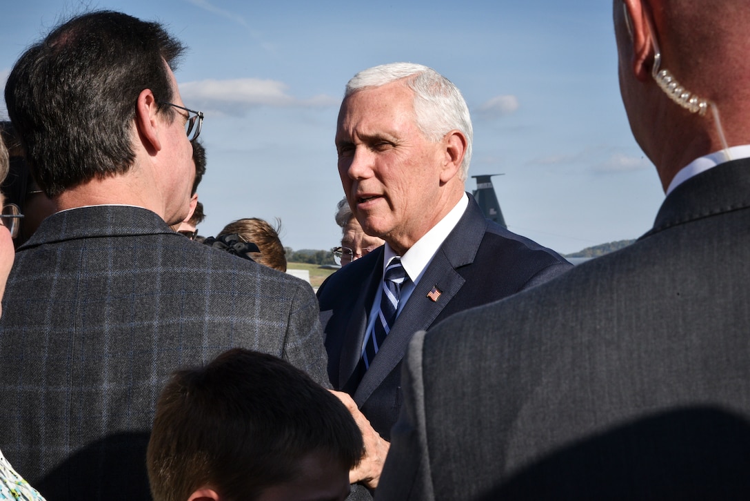 Vice President Mike Pence and Alabama Governor Ivey Visits 117th Air Refueling Wing