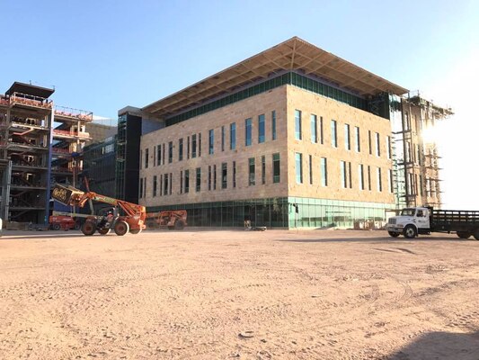 The Fort Bliss Replacement Hospital, a campus with over 1.13 million square feet, is slated to replace the current William Beaumont Army Medical Center.