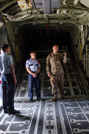 Latin American Cadets visit SOUTHCOM air component