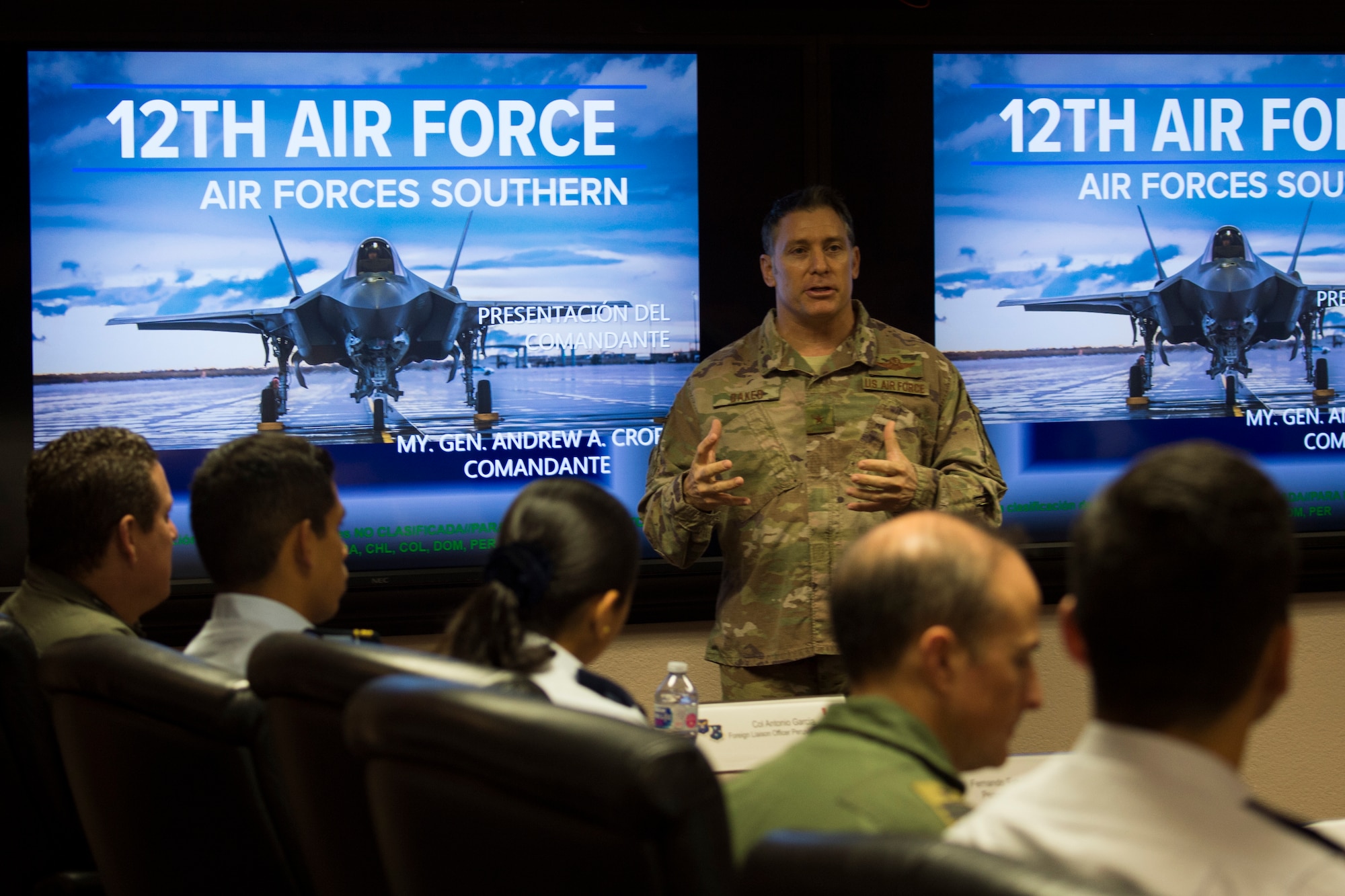 Latin American Cadets visit SOUTHCOM air component