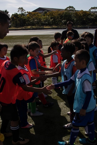 MCCS Iwakuni kicks off U.S. Japan children’s soccer tournament