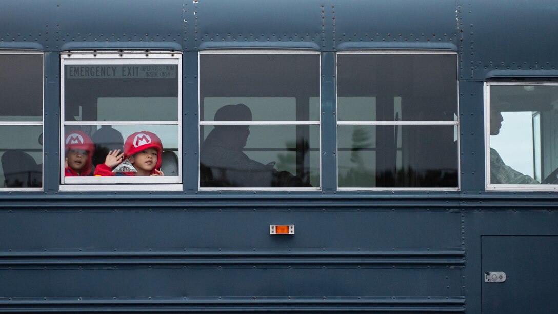 Team Kadena welcomed over 200 local community members and participated in trick-or-treating with them