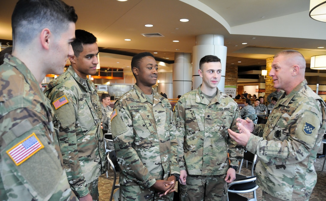 Army Reserve general encourages STEM studies for ROTC cadets