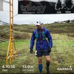 West Virginia Army National Guard Soldier Cpl. Avery Liller completed the three-day, 91.1 mile West Virginia Trilogy ultramarathon held Oct. 12-14, 2018.