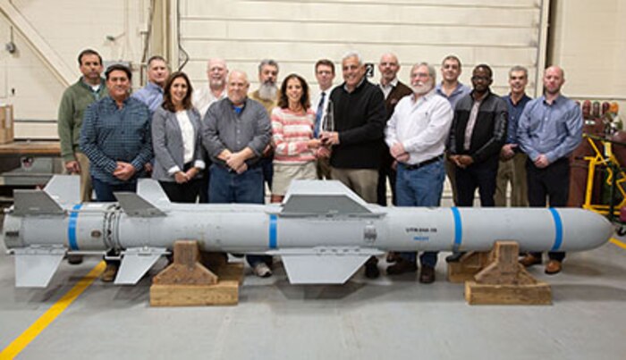 NUWC Division Newport’s Harpoon Demo Team wins NDIA Ferguson Systems Engineering Excellence Award