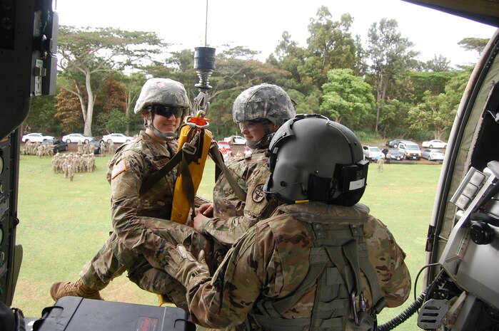 USAHC-SB Focuses on MEDEVAC Training Military and Civilian Staff