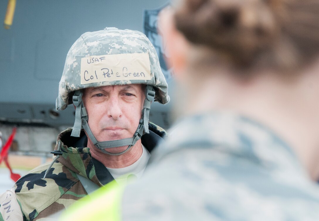 The 104th Fighter Wing conducted a PHASE II training exercise Nov. 1 to 4 at Barnes Air National Guard Base, Massachusetts.  (U.S. Air National Guard Photo by Airman 1st Class Randall S. Burlingame)