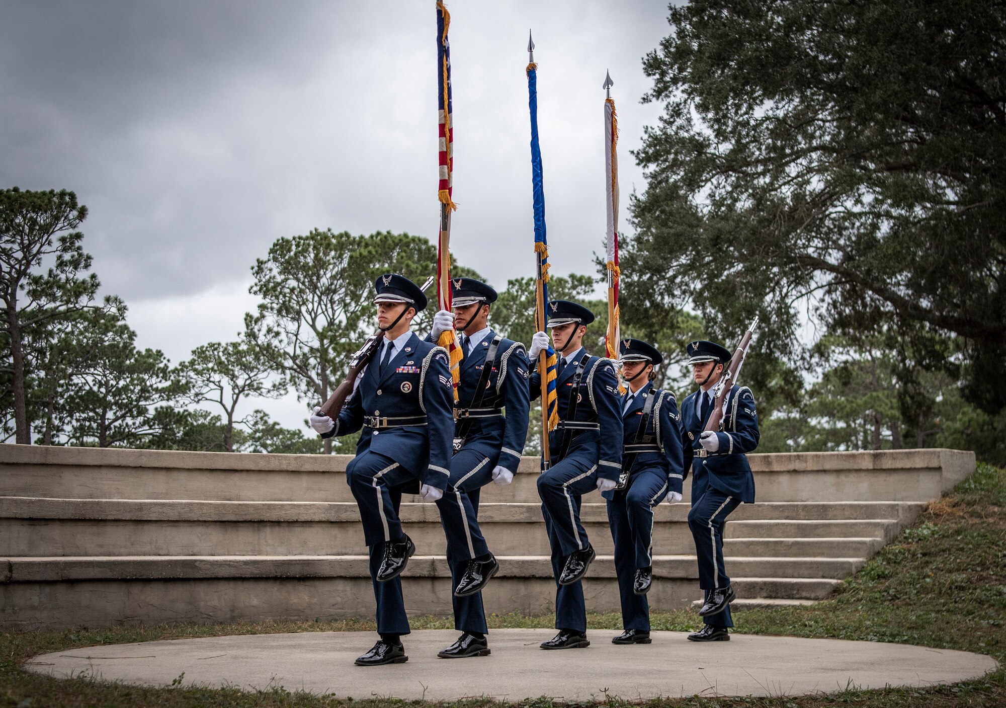 Honor Guard graduation