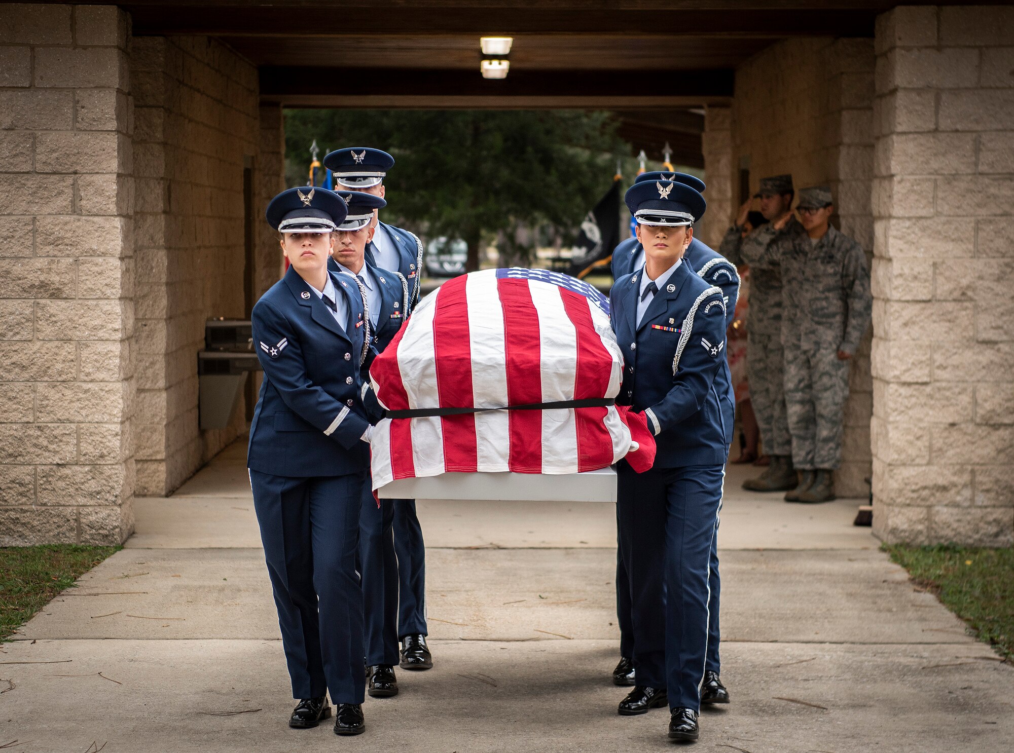 Honor Guard graduation