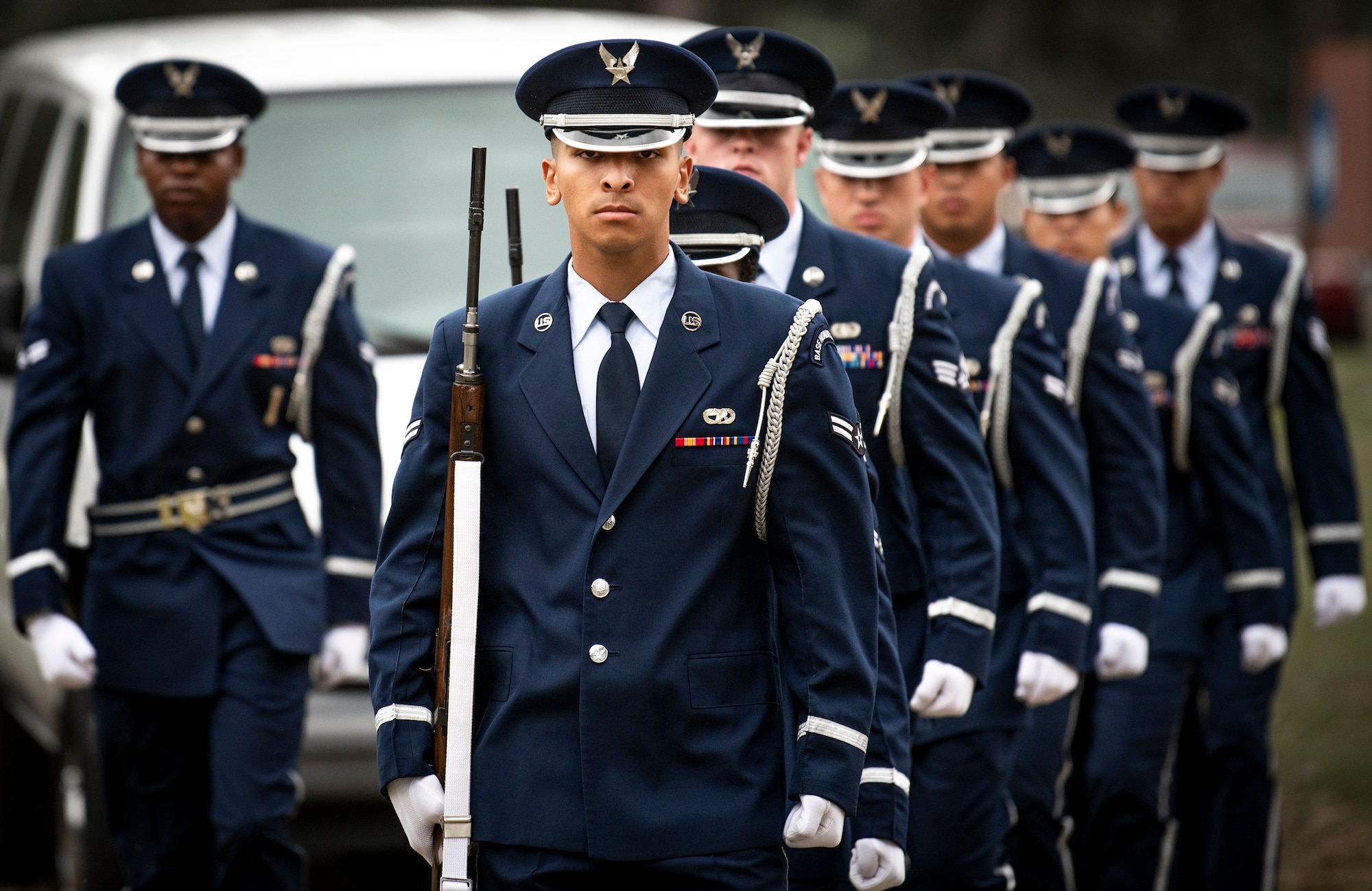 Honor Guard graduation