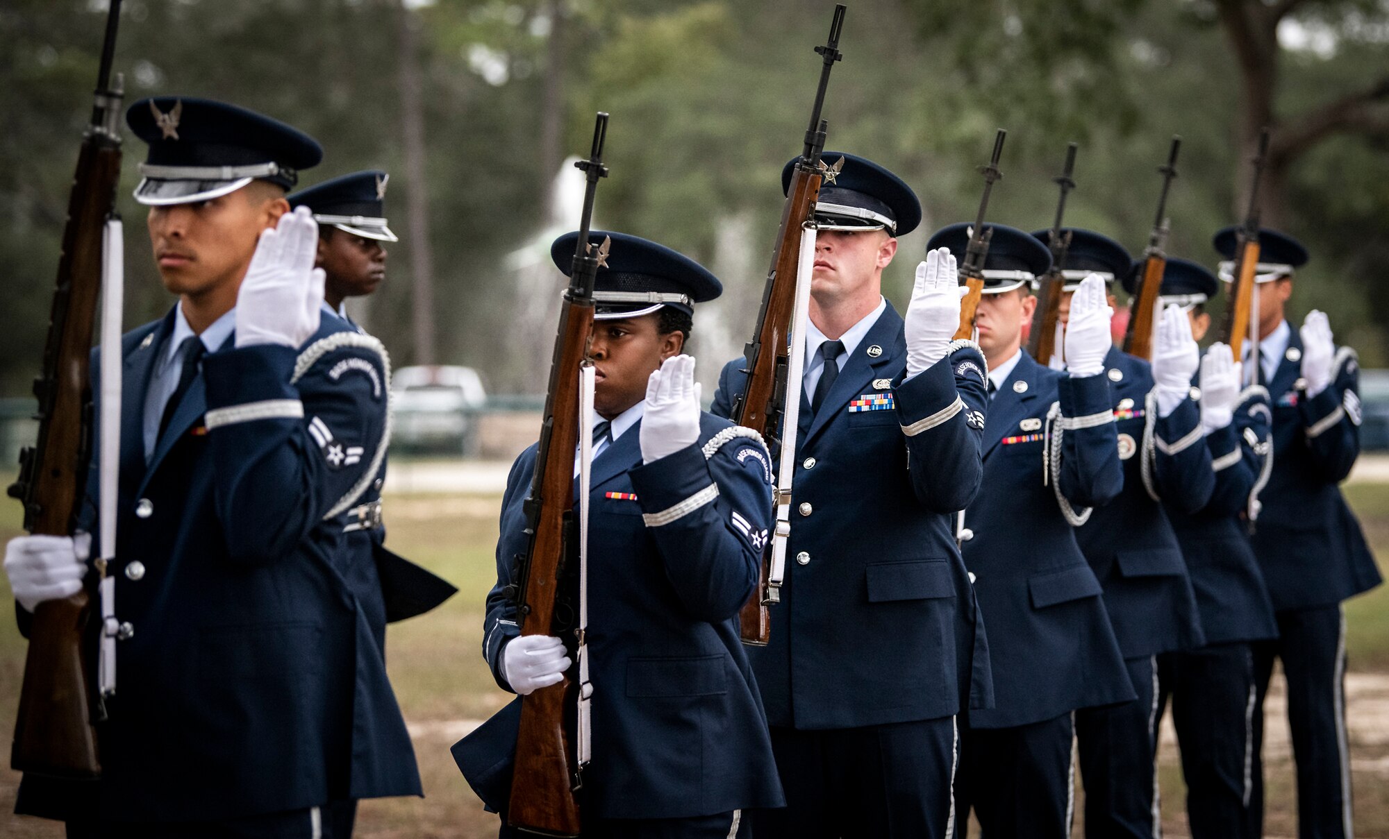 Honor Guard graduation