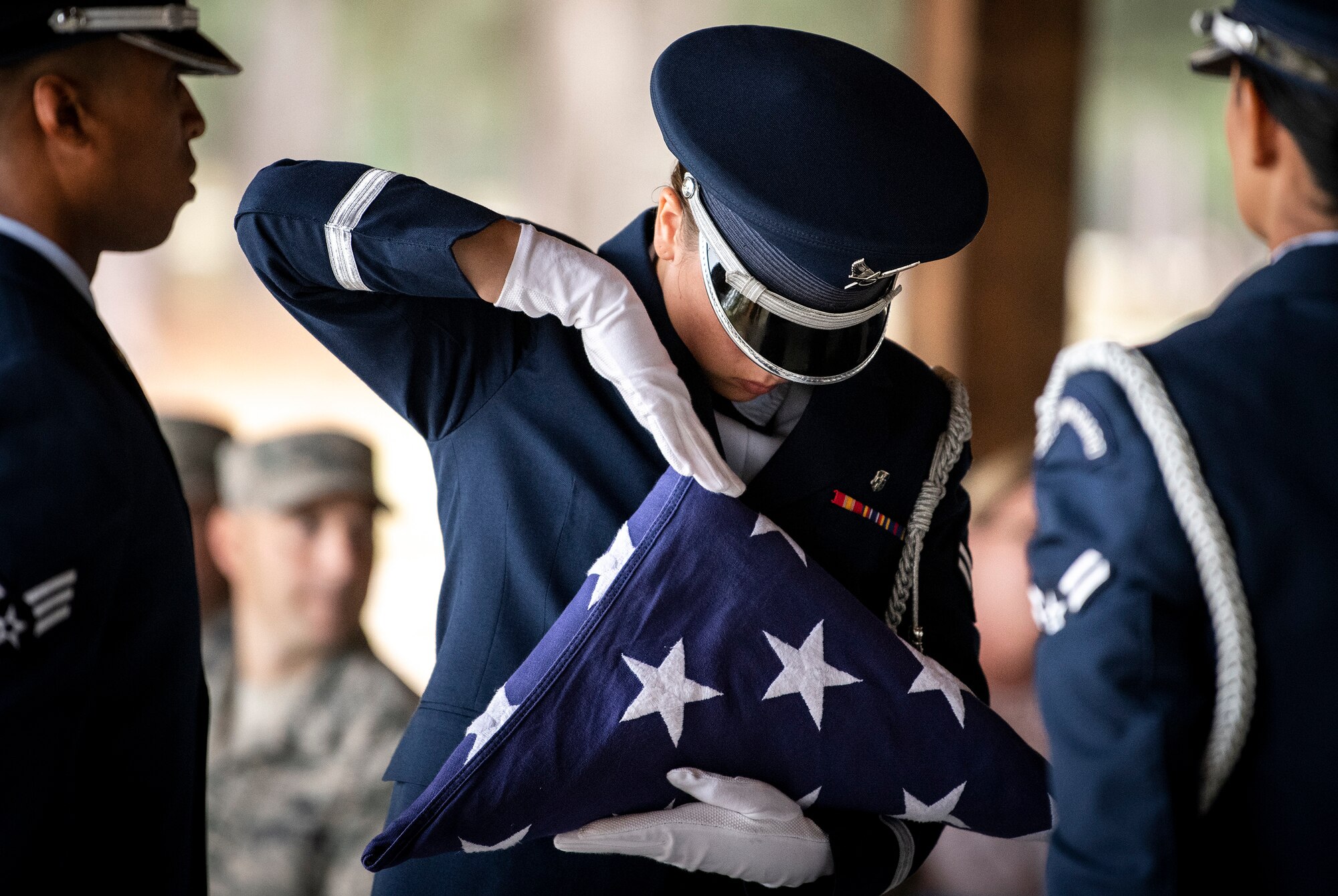 Honor Guard graduation