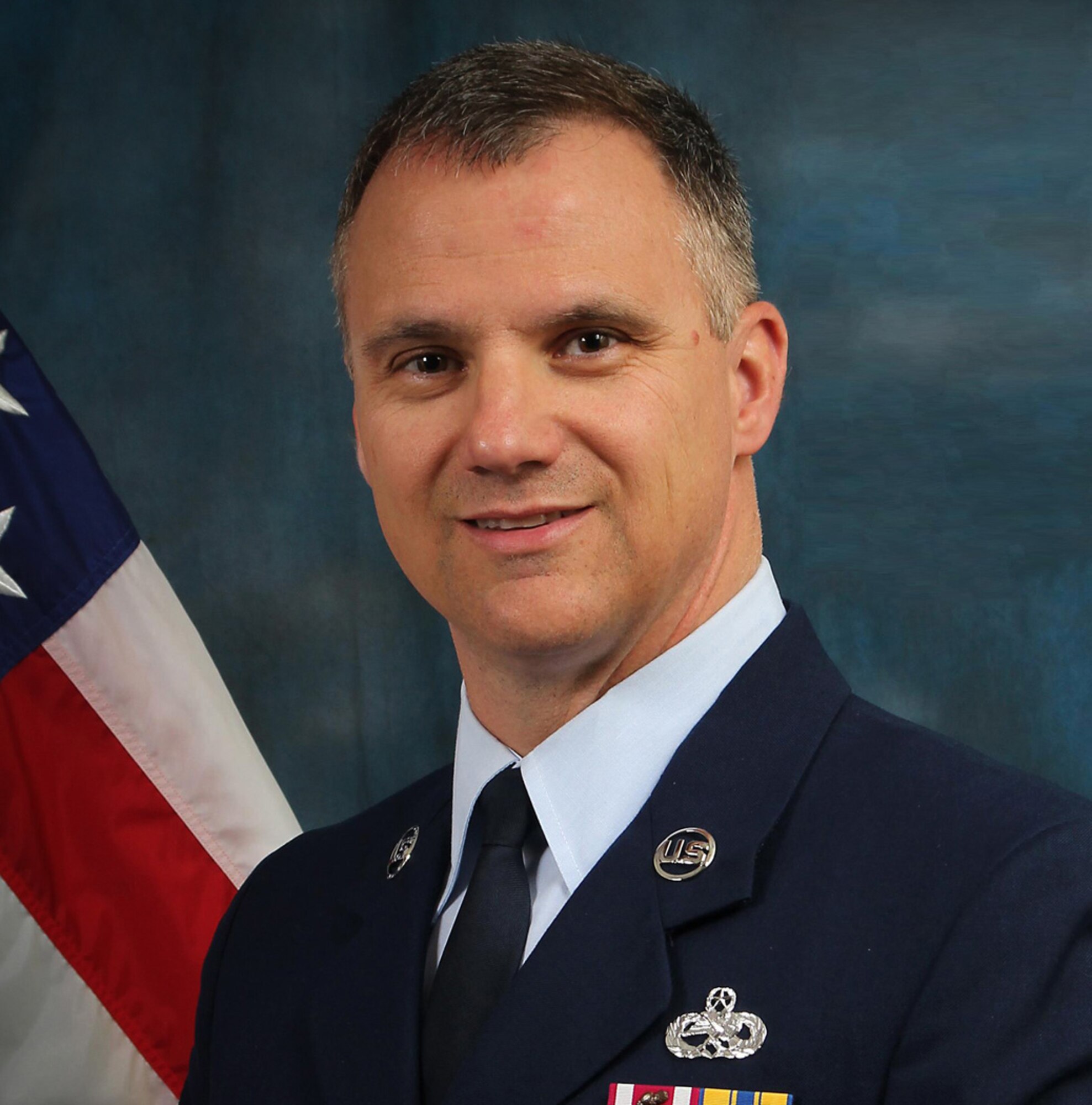 Chief Master Sgt. Mark E. Barber official photo