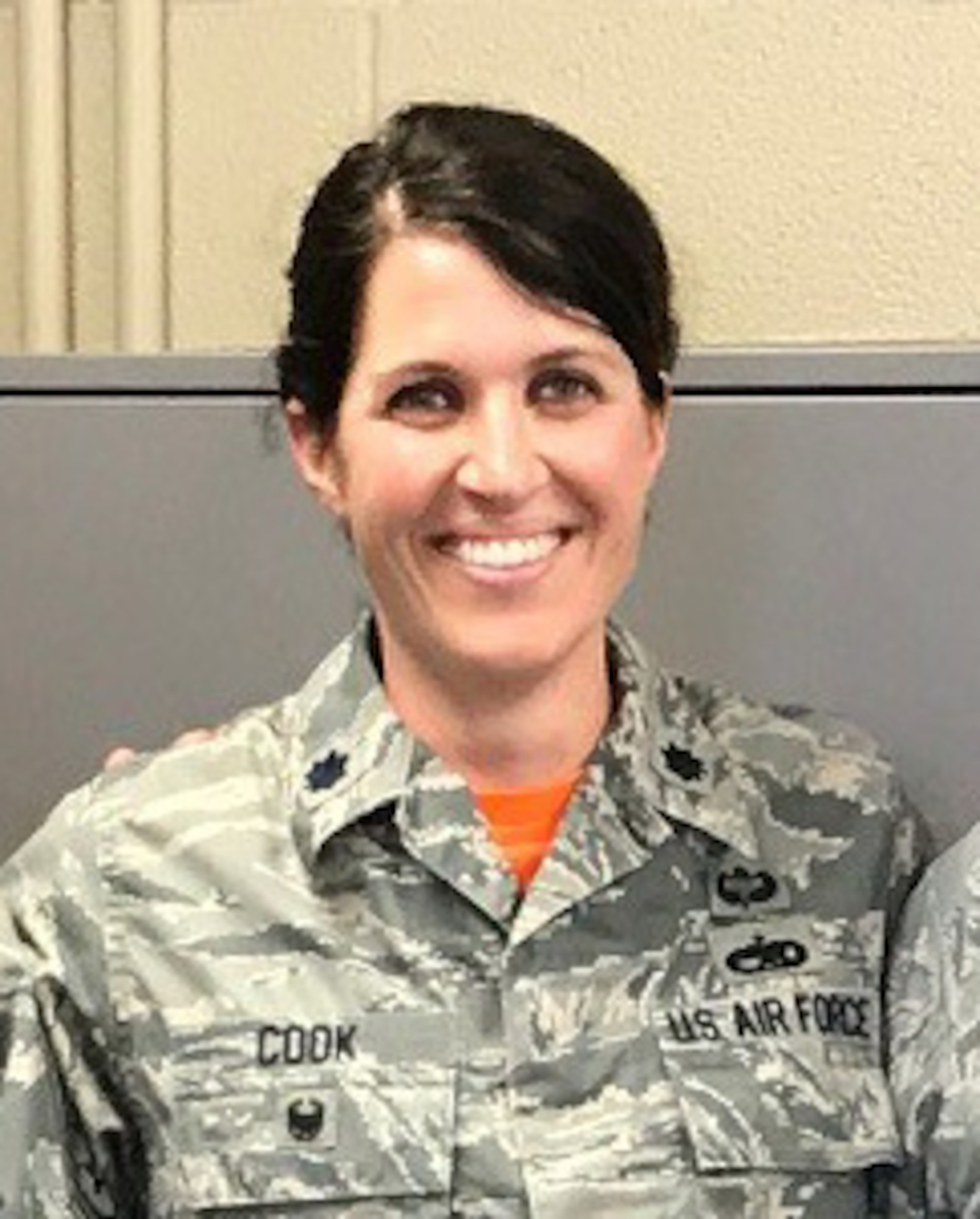 Lt. Col. Erin Cook official photo