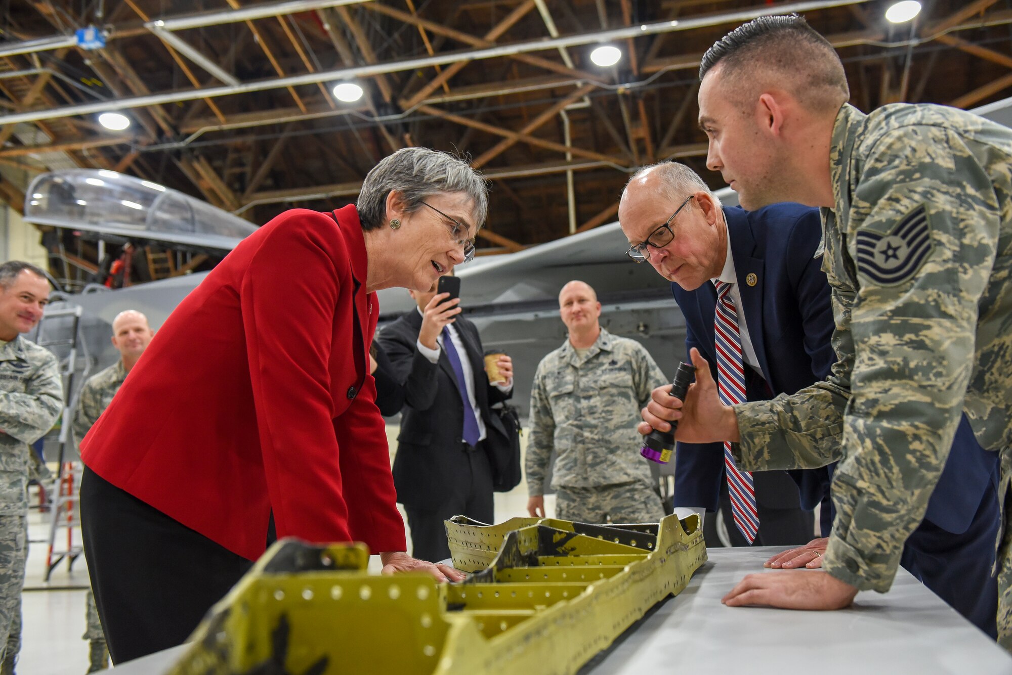 Secretary of the Air Force visits Kingsley Field